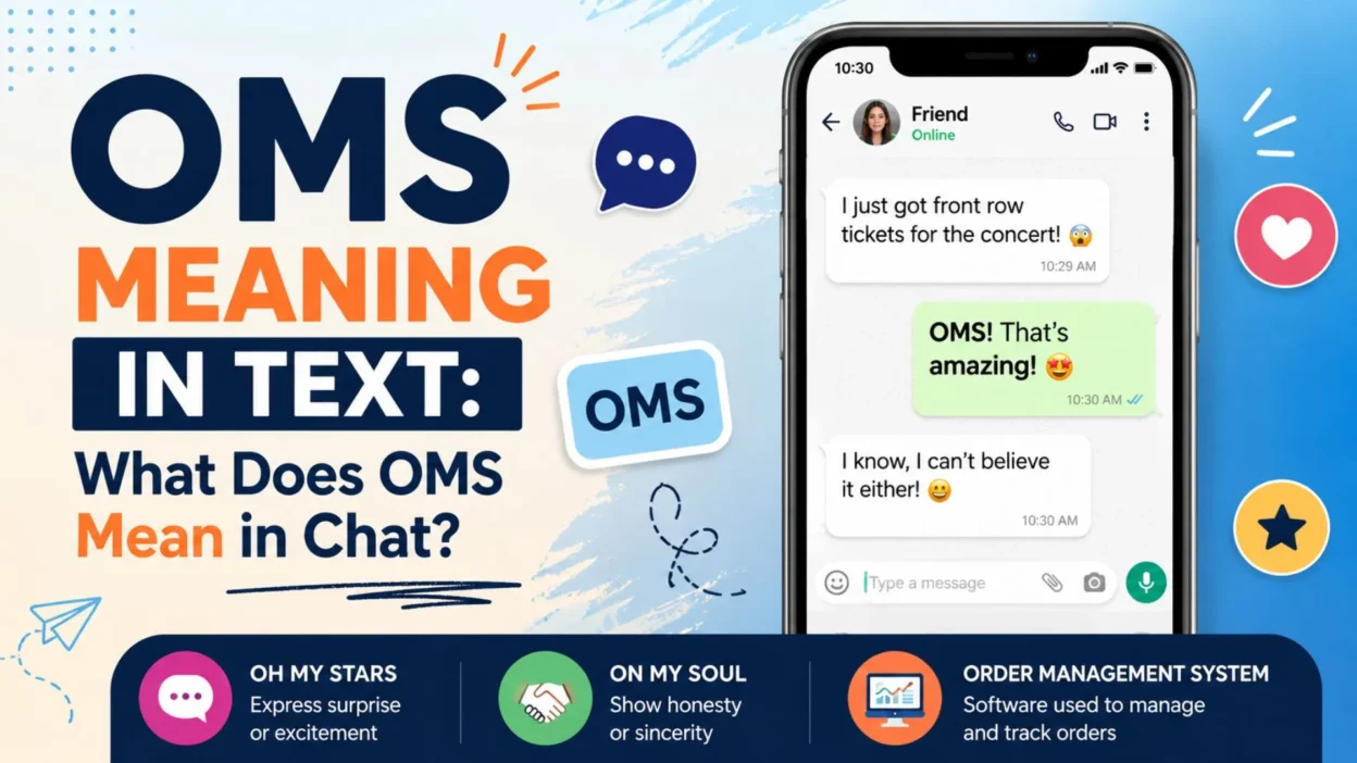 OMS meaning in text explained with chat examples and common OMS definitions