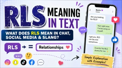 RLS meaning in text explained with chat examples, relationships, social media, and texting slang