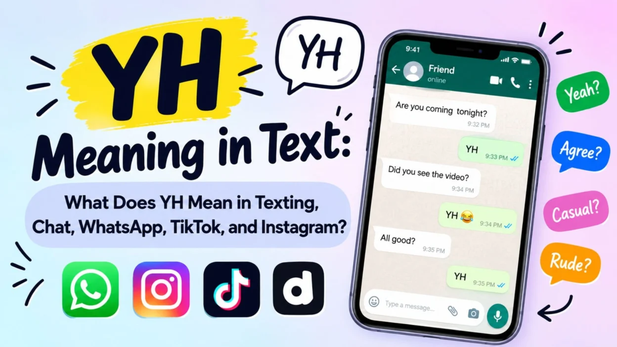 YH meaning in text explained with texting, WhatsApp, TikTok, Instagram, and chat examples